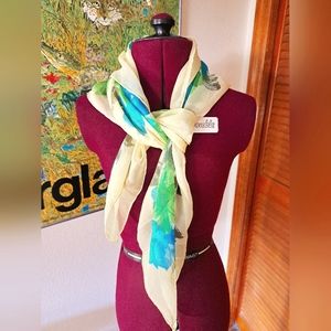 Authentic YNS Vintage Chiffon Scarf